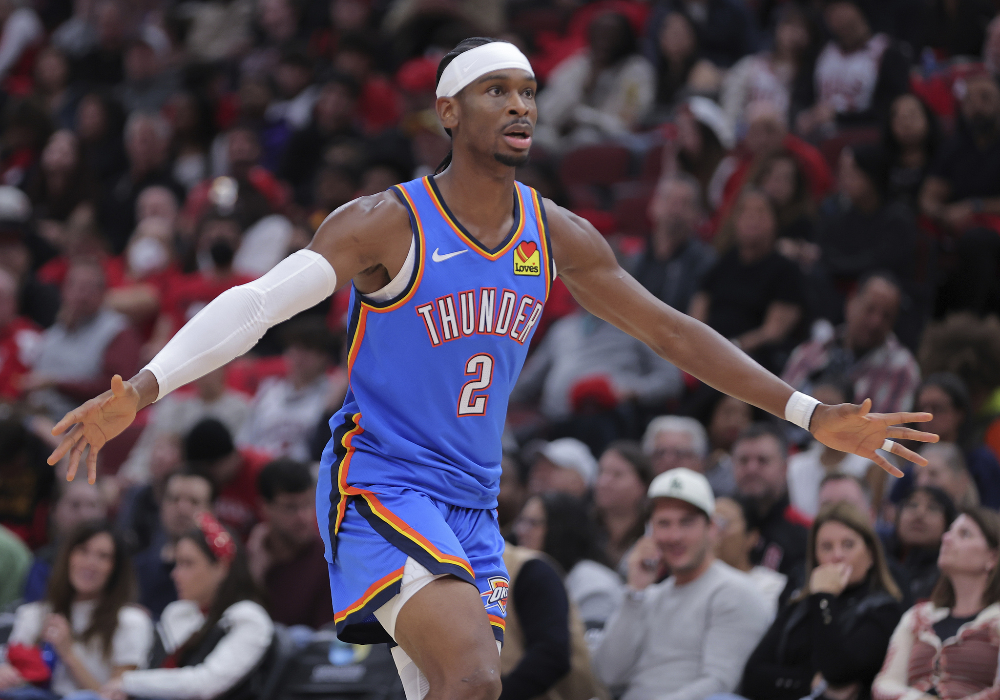 雷霆客场大胜魔术，雄起