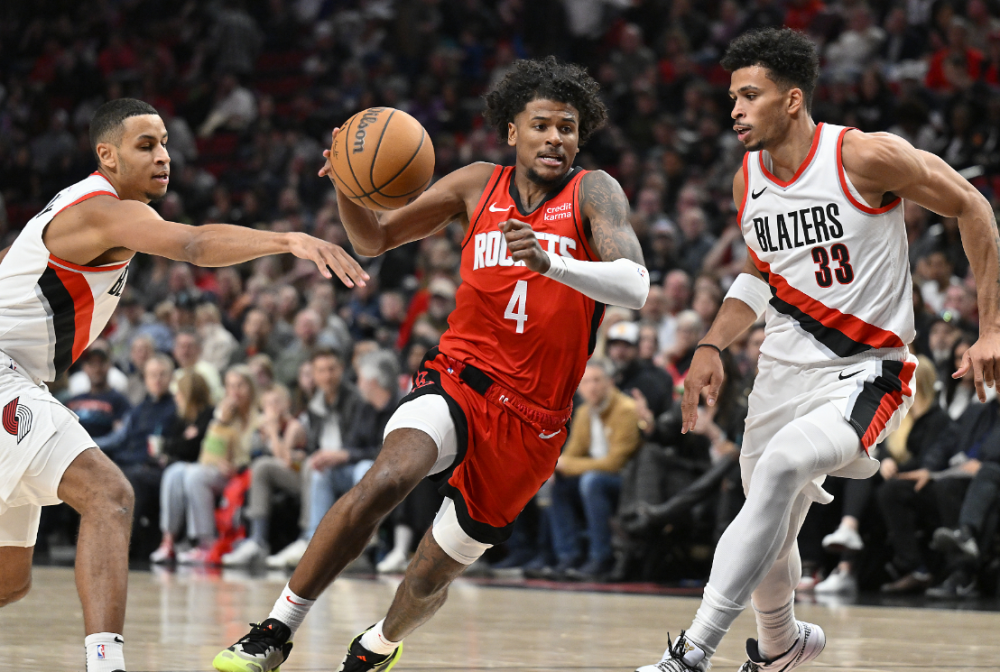 开拓者战胜火箭,稳坐榜首 开拓者战胜火箭,稳坐榜首